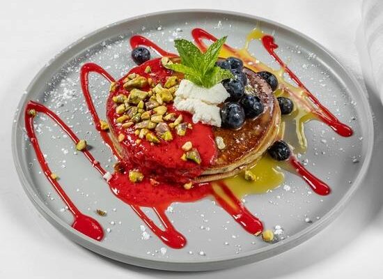 BLUEBERRY PANCAKES