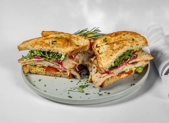 TURKEY AVOCADO SANDWICH